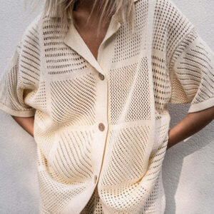 Isola Knit Shirt and Shorts Set