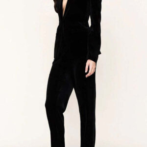 Verity Velvet Blazer Trouser Set